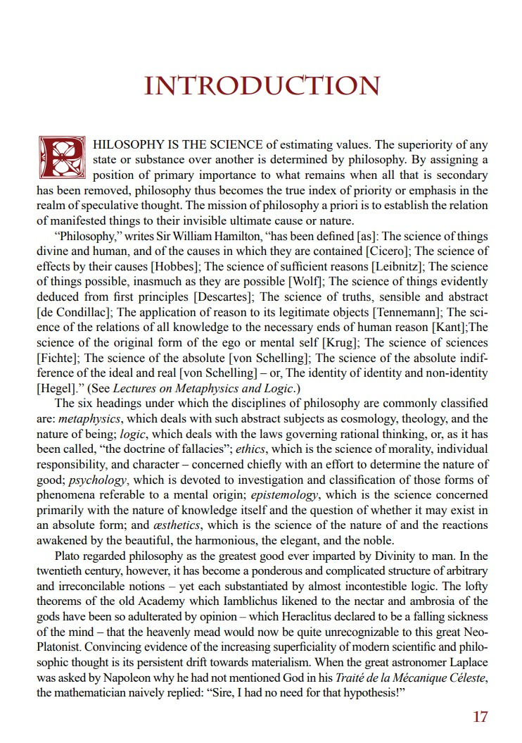 Thumbnail: The Secret Teachings of All Ages: An Encyclopedic Outline of Masonic, Hermetic