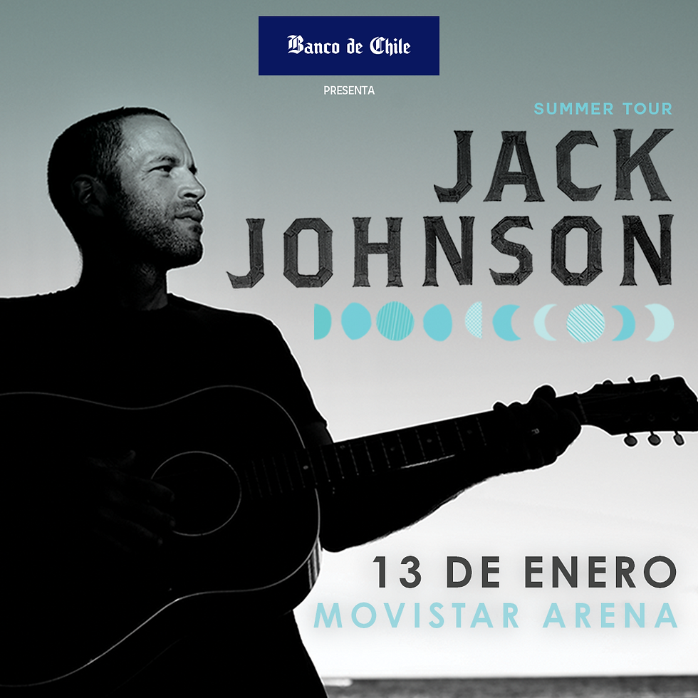 Jack Johnson en Chile 2023 | Allaccesscl | All Access Chile