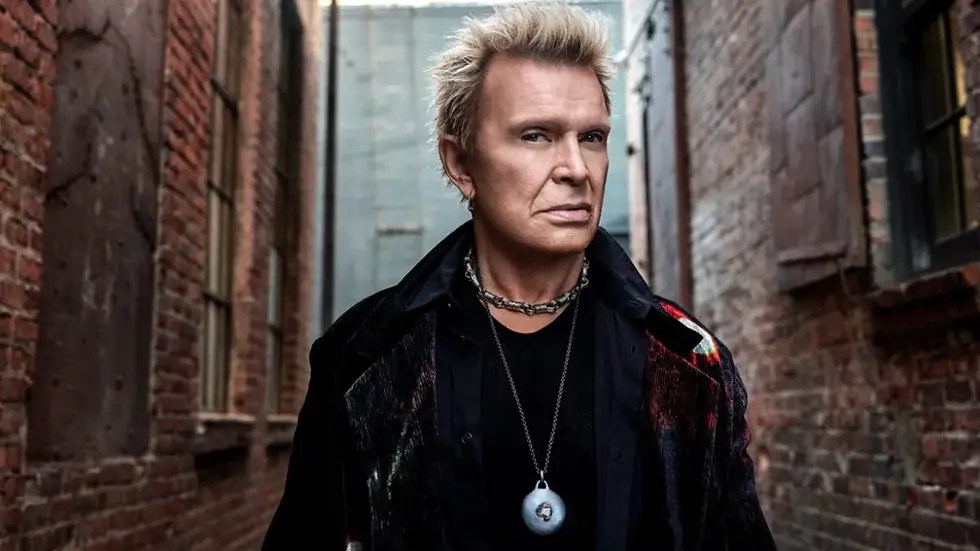 Billy Idol regresa a Chile este 18 de noviembre en Movistar Arena