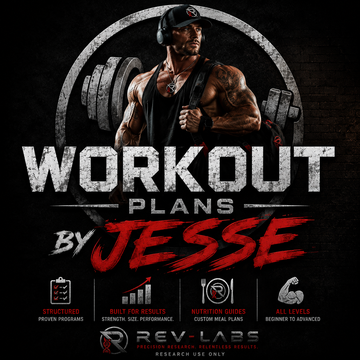 Workout Plans by Jesse — One time & Coaching(Subscription Required)
