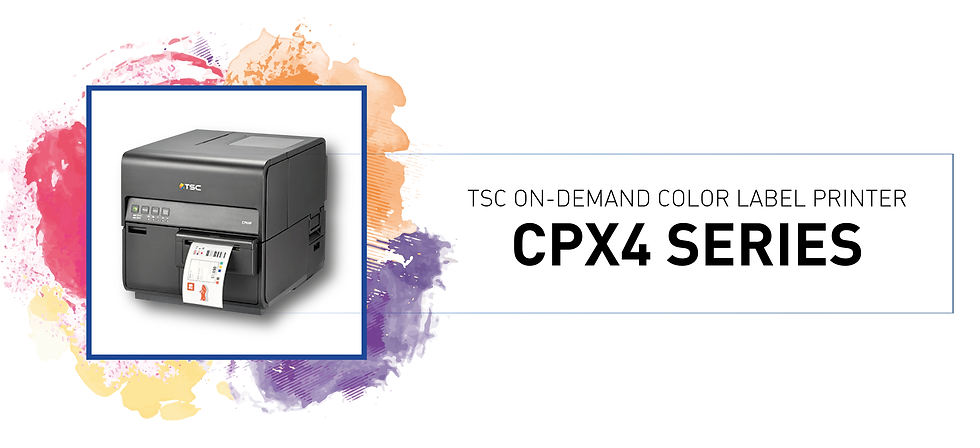 TSC CPX4 Series on deamnd color label printer