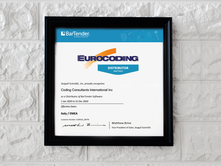 EUROCODING È DISTRIBUTORE UFFICIALE DEL SOFTWARE BARTENDER.
