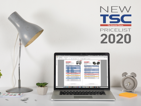 Il nuovo listino 2020 TSC ora sul sito!