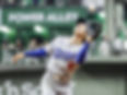 플라이볼 캐치하는 김혜성