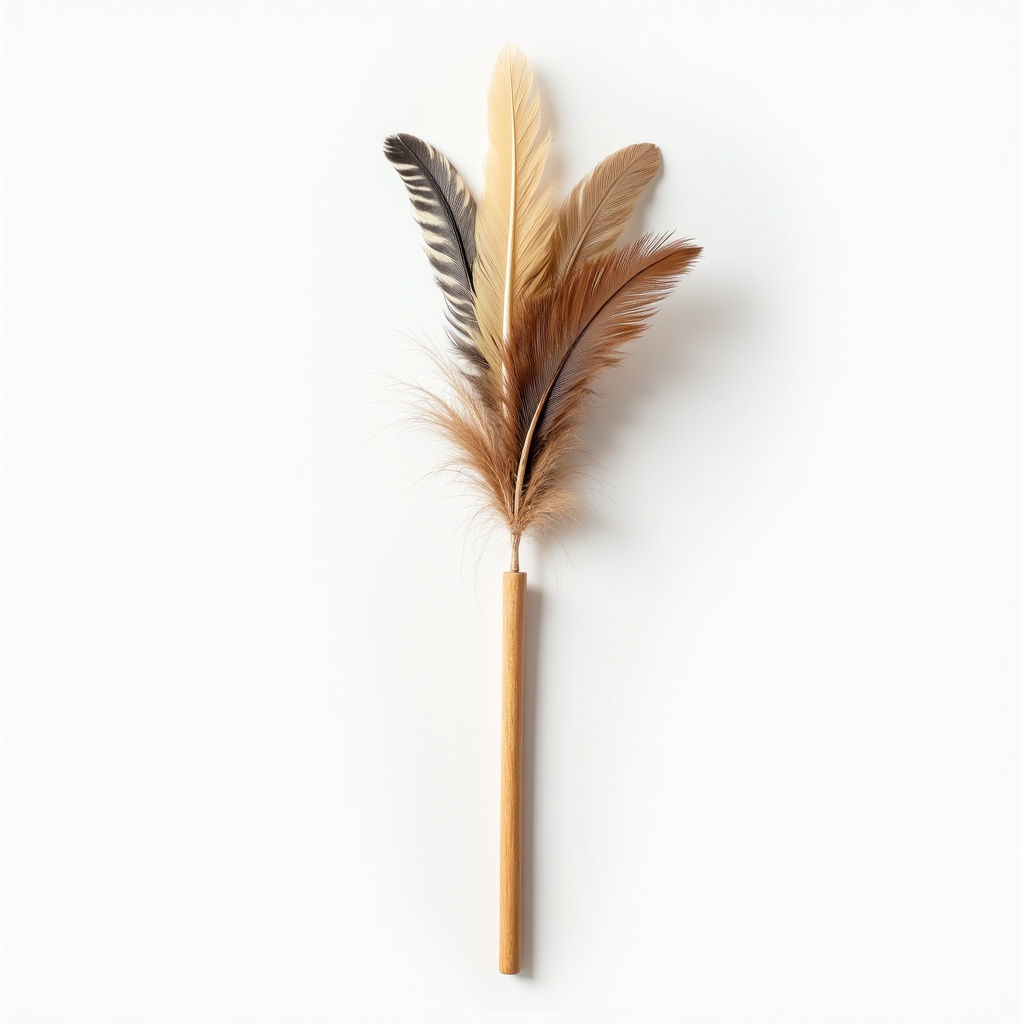 Interactive Feather Wand