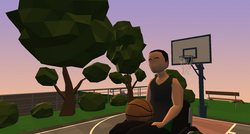 Joel and basketball