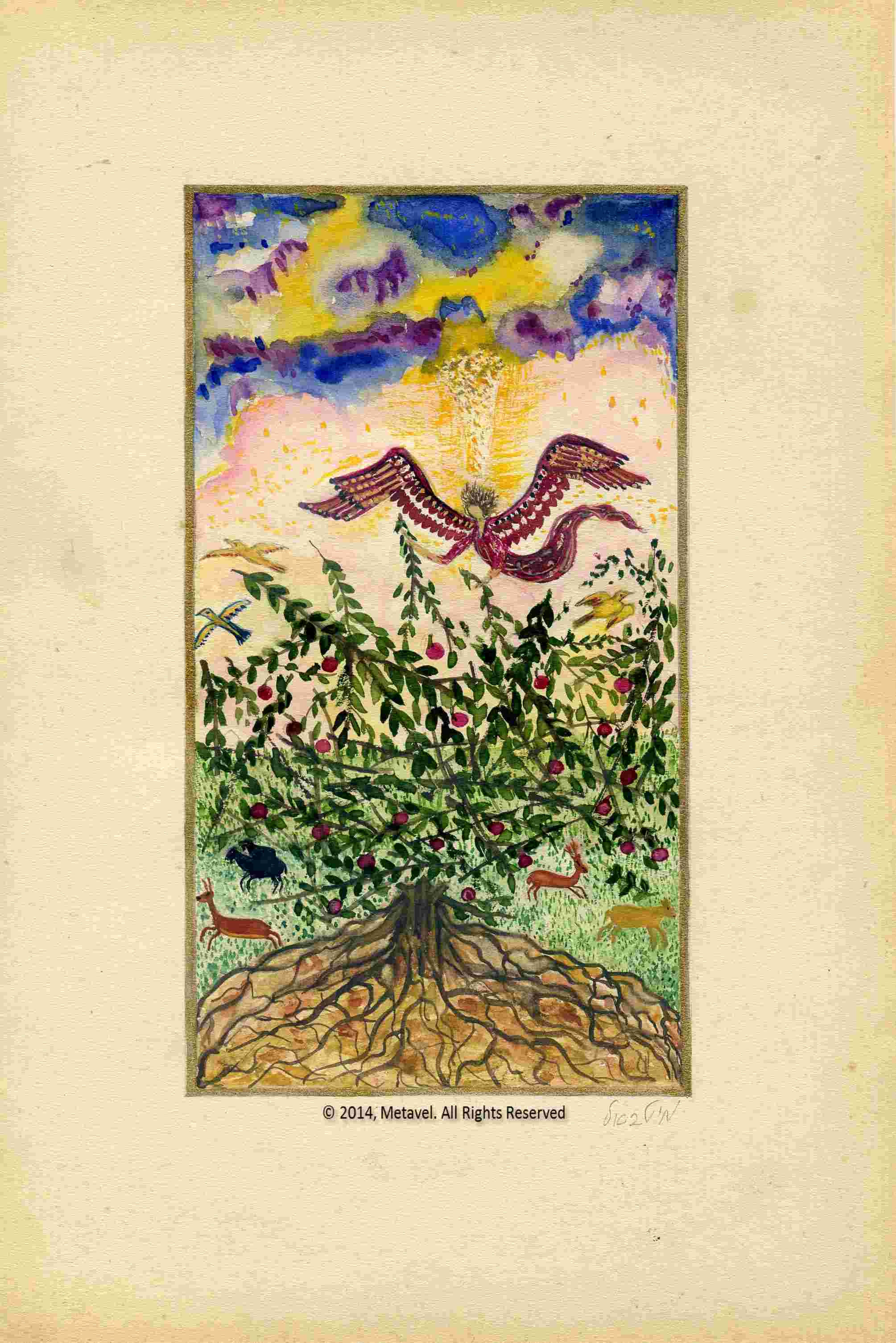 Daniel Ch.4 verses 10-12