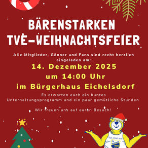 Bärenstarke TVE Weihnachtsfeier 2025