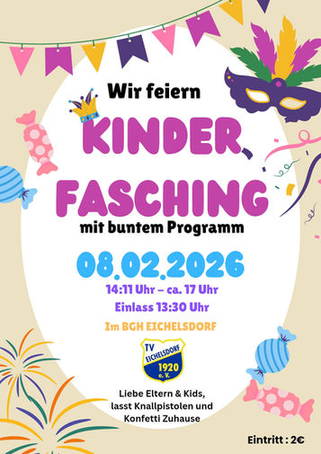 Wir feiern Kinderfasching 
