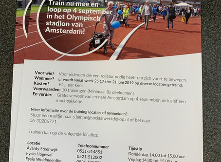 Wij gaan Olympisch, gaat u mee?