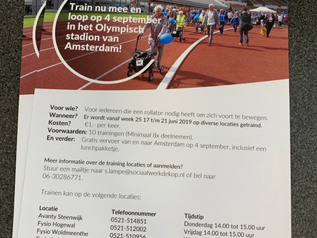 Wij gaan Olympisch, gaat u mee?
