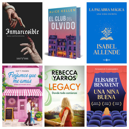 Próximos lanzamientos de libros ABRIL 2026