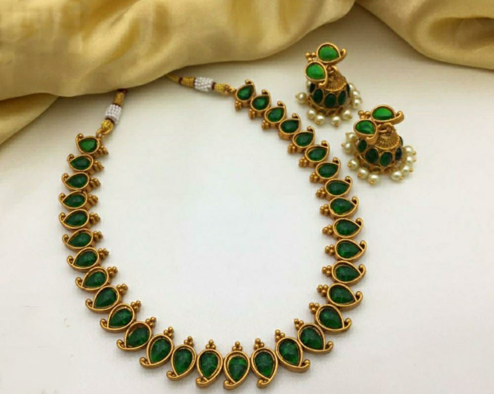 Thumbnail: Reversible necklace set (RMN112)