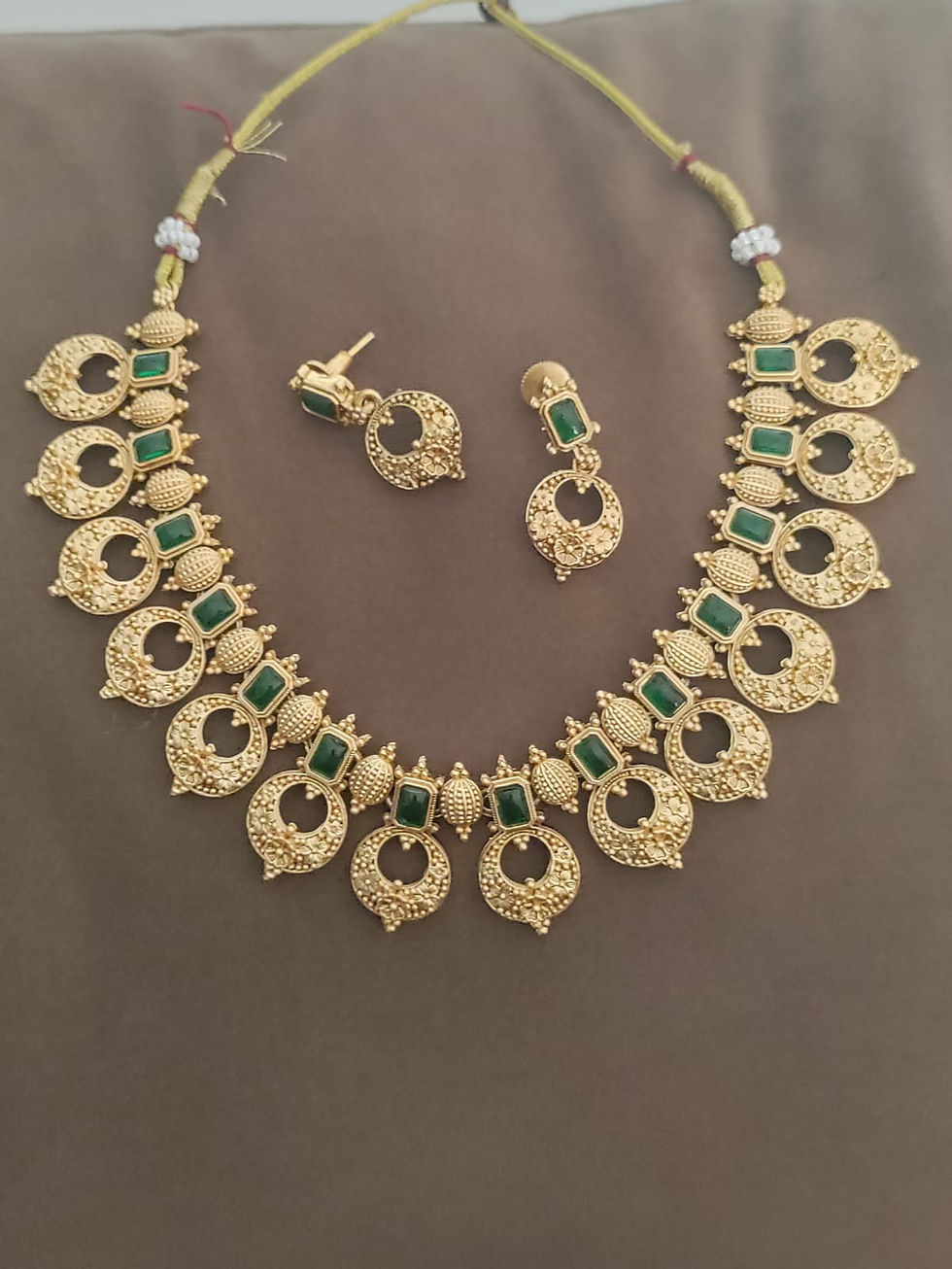 Thumbnail: Necklace with earrings set (NVS001)