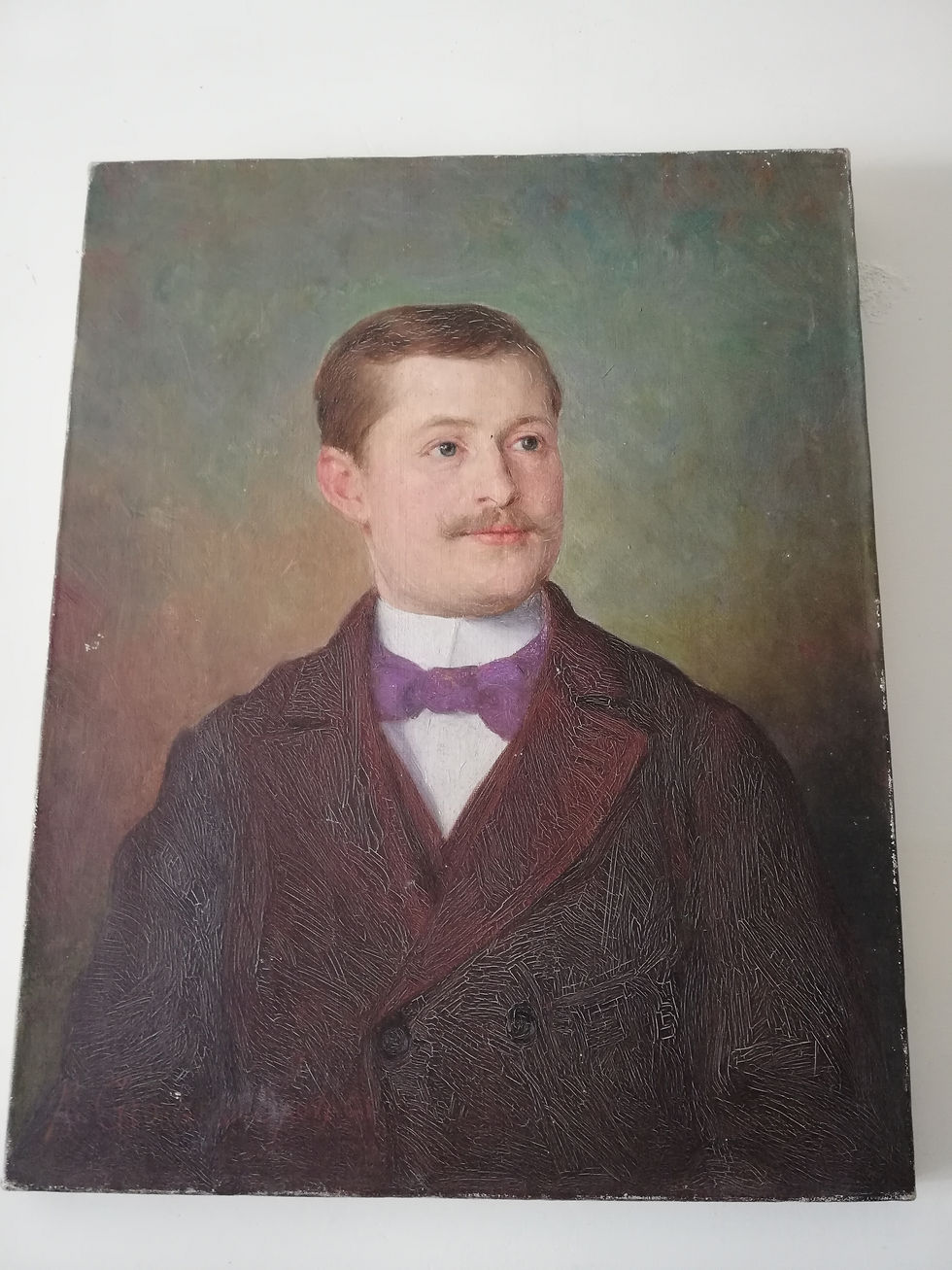 Portrait de notable début XXe