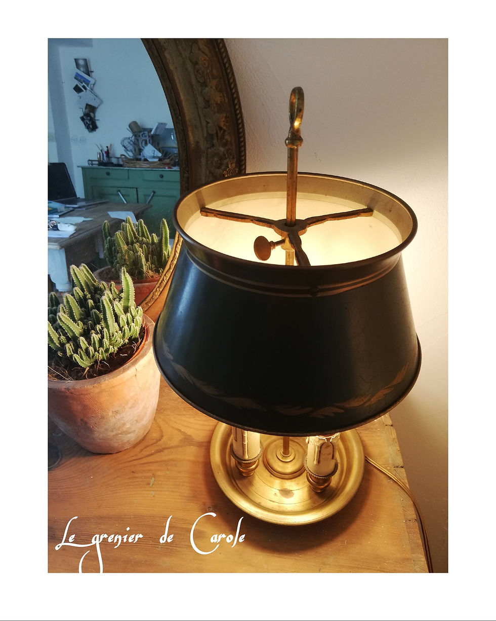 lampe bouillotte XIXe