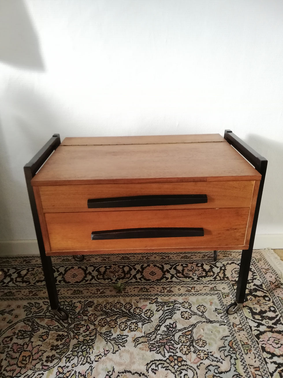 chevet table scandinave vintage