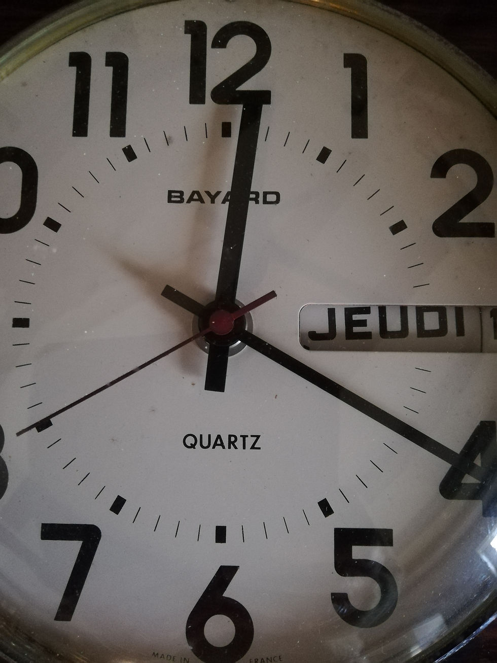 pendule vintage Bayard