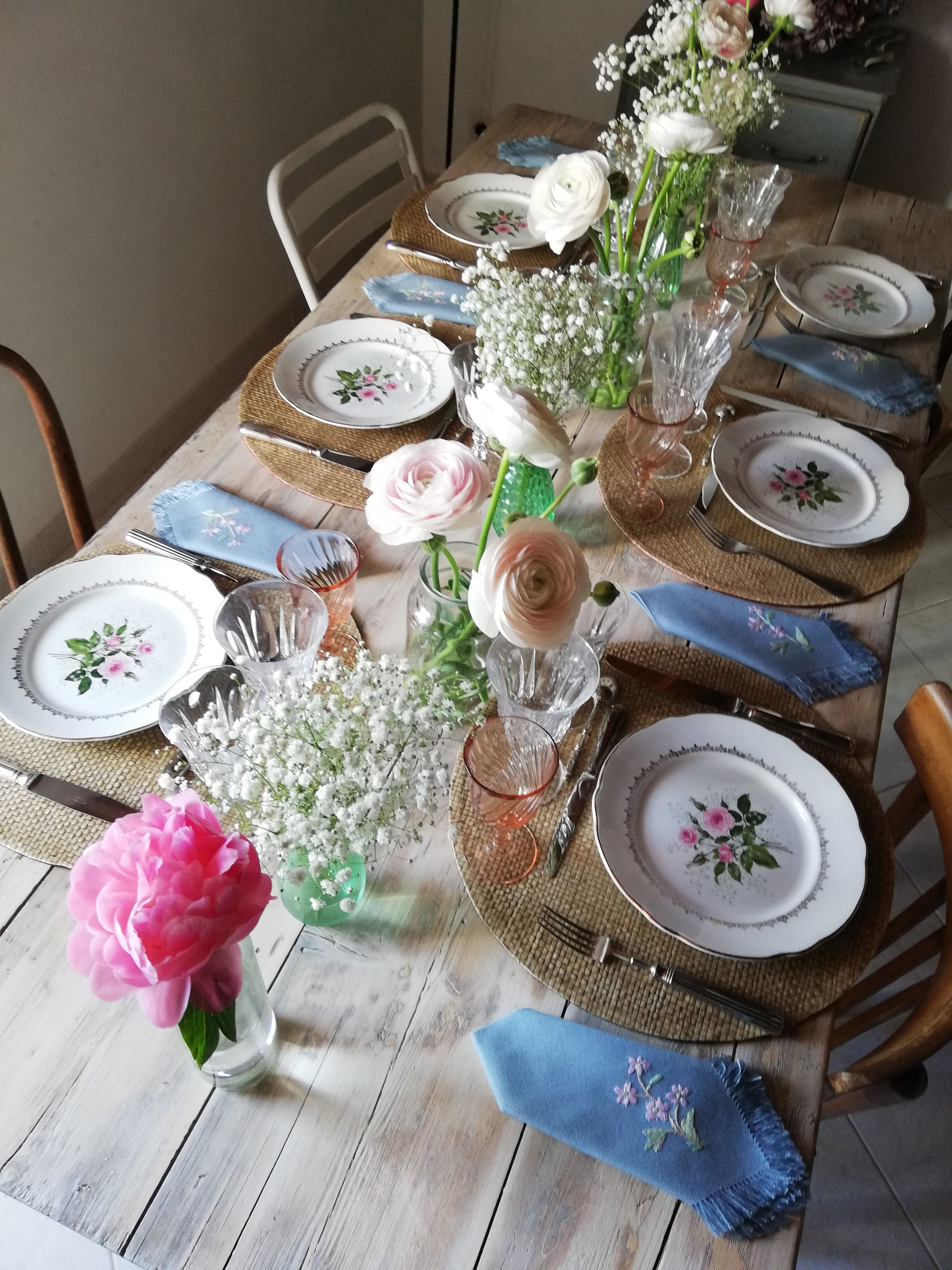 Grand service Luneville Bagatelle *port compris