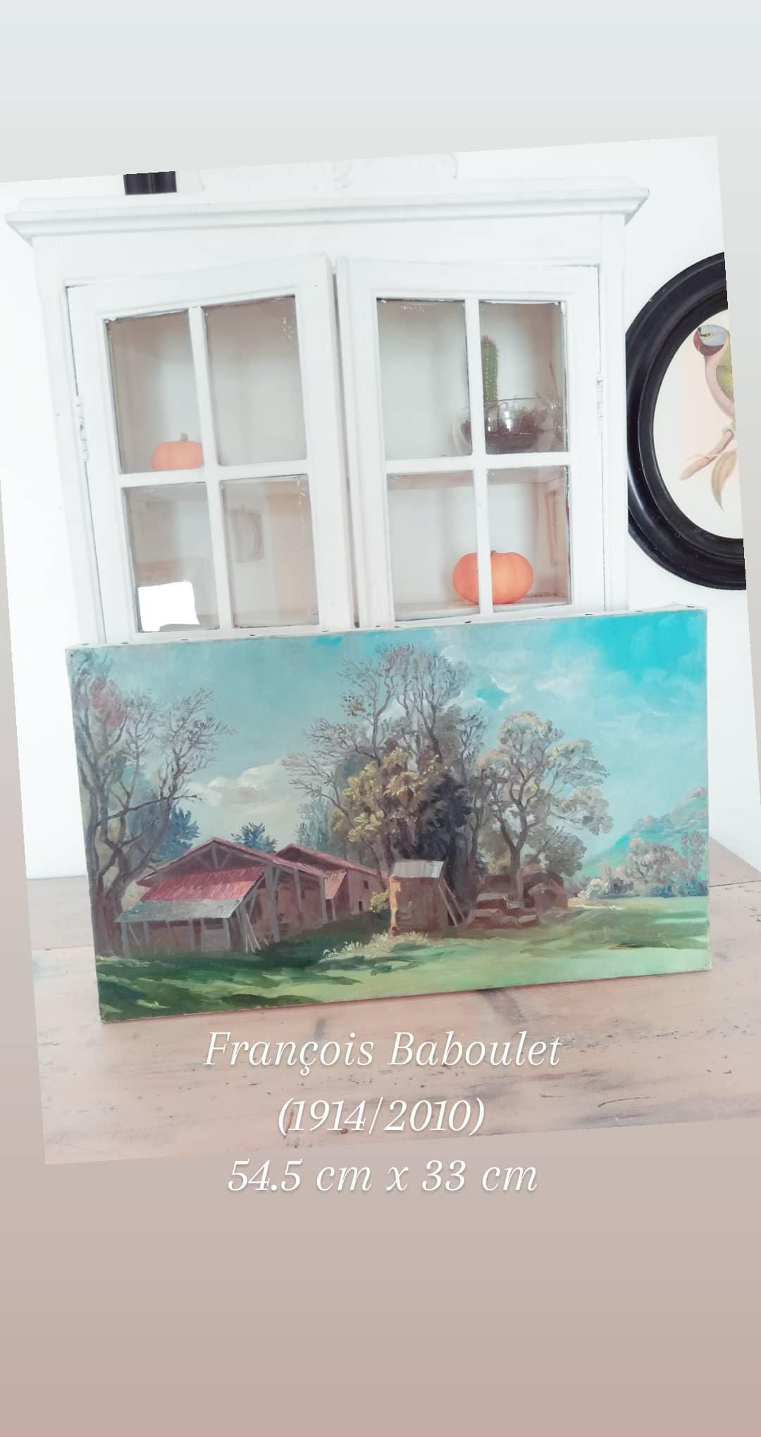 peinture de François Baboulet
