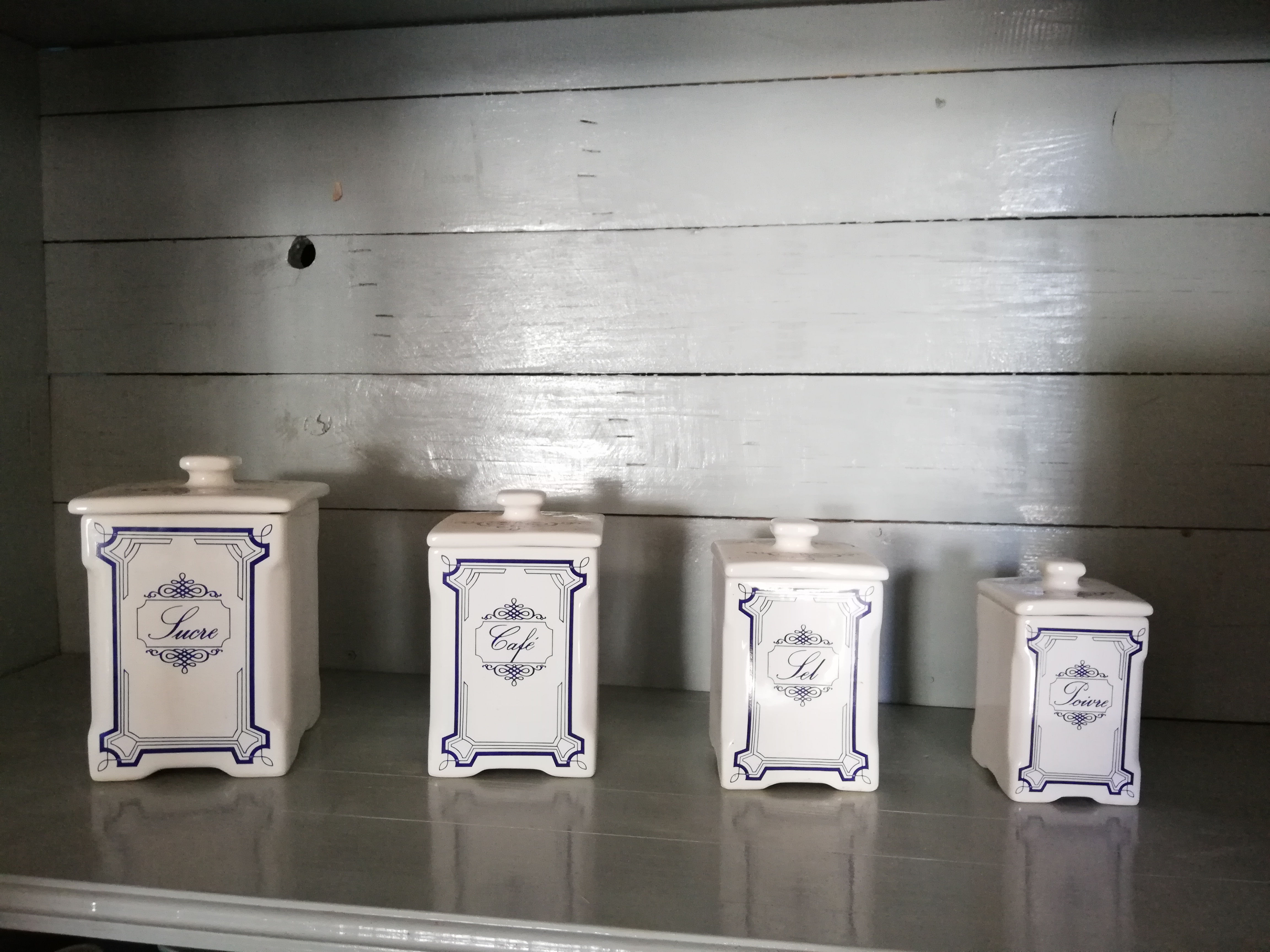 Pots à épices Art déco