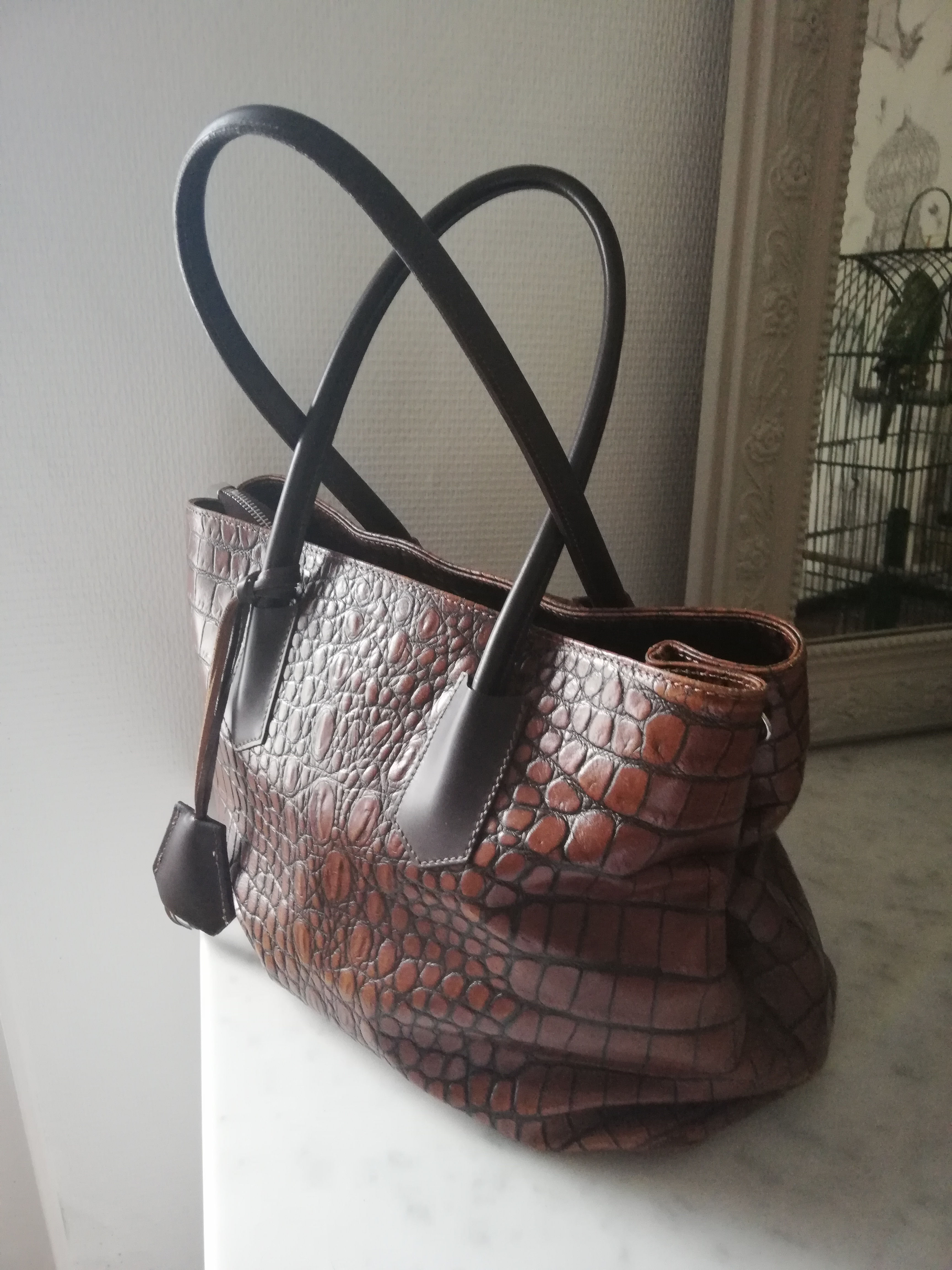 Sac vintage en cuir