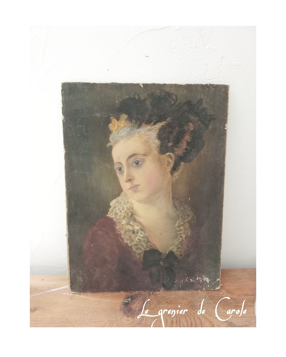 portrait femme fin XIIIe