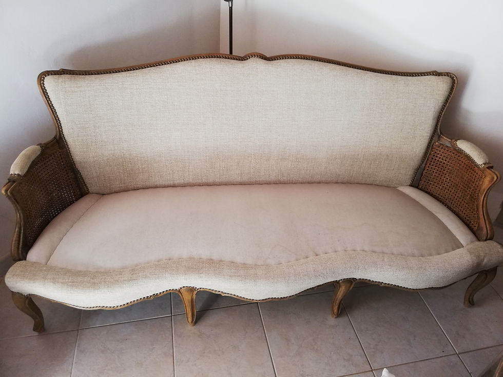 banquette louis XV
