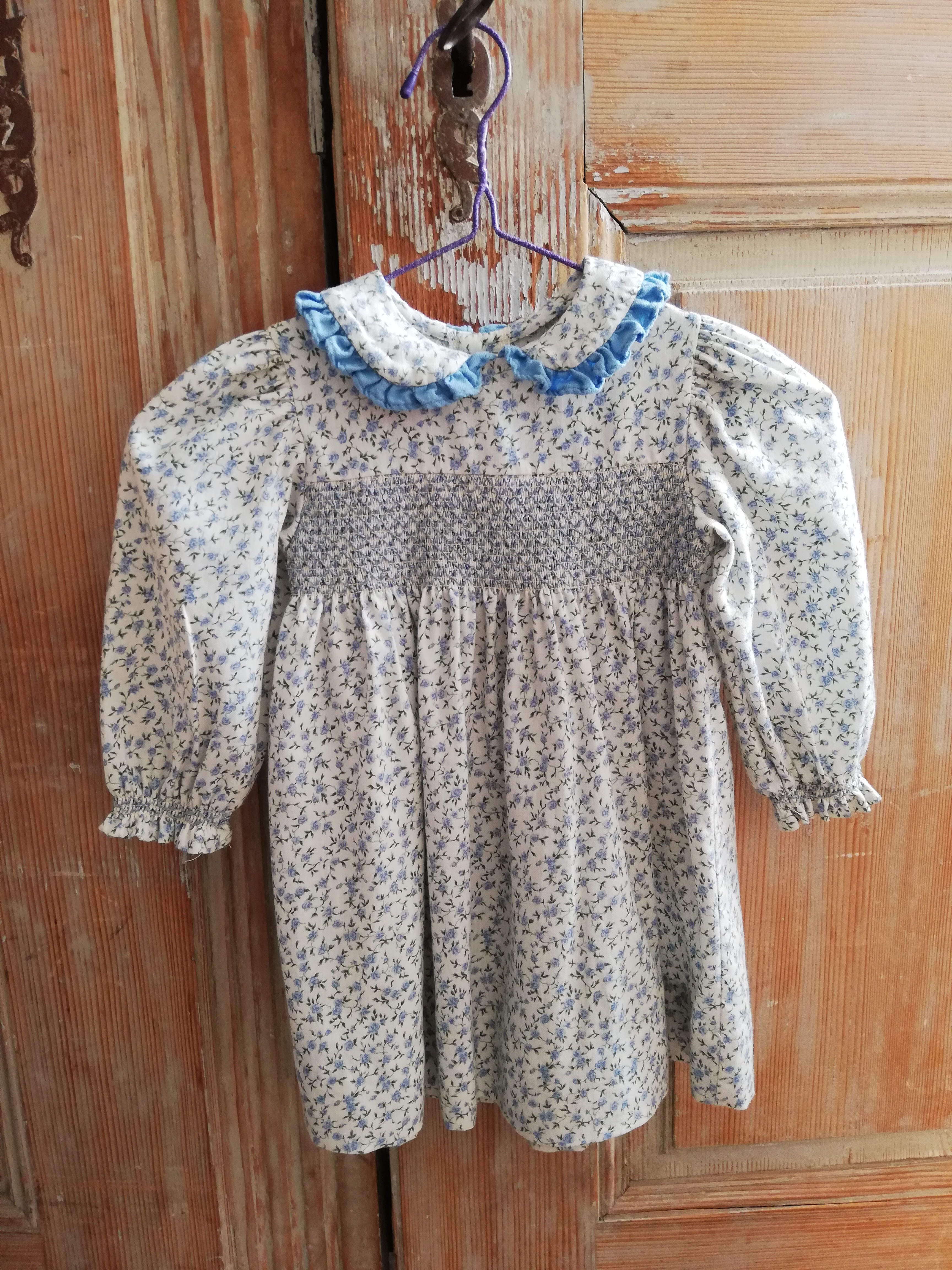 jolie robe vintage bleue