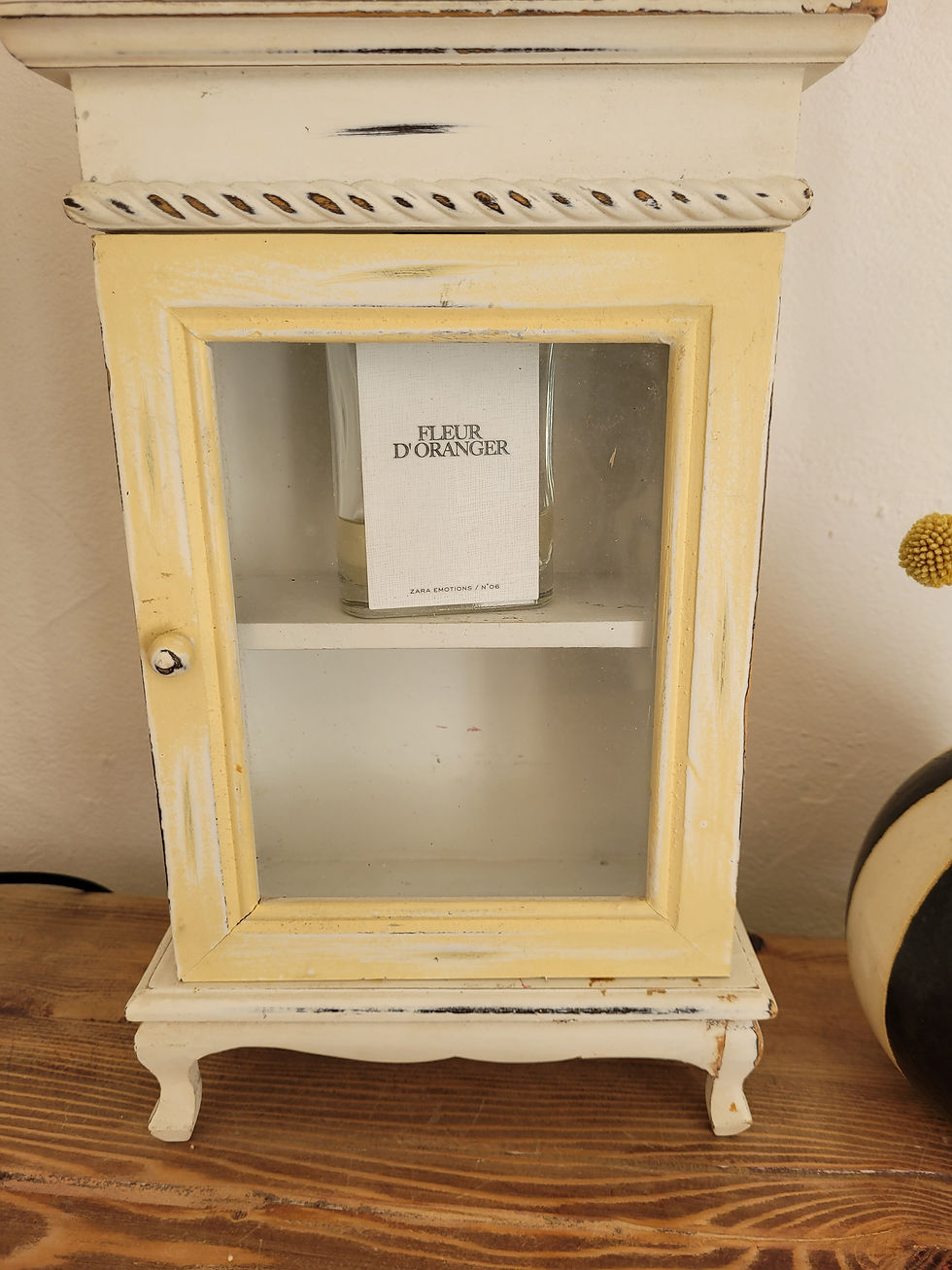 petite vitrine vintage shabby chic