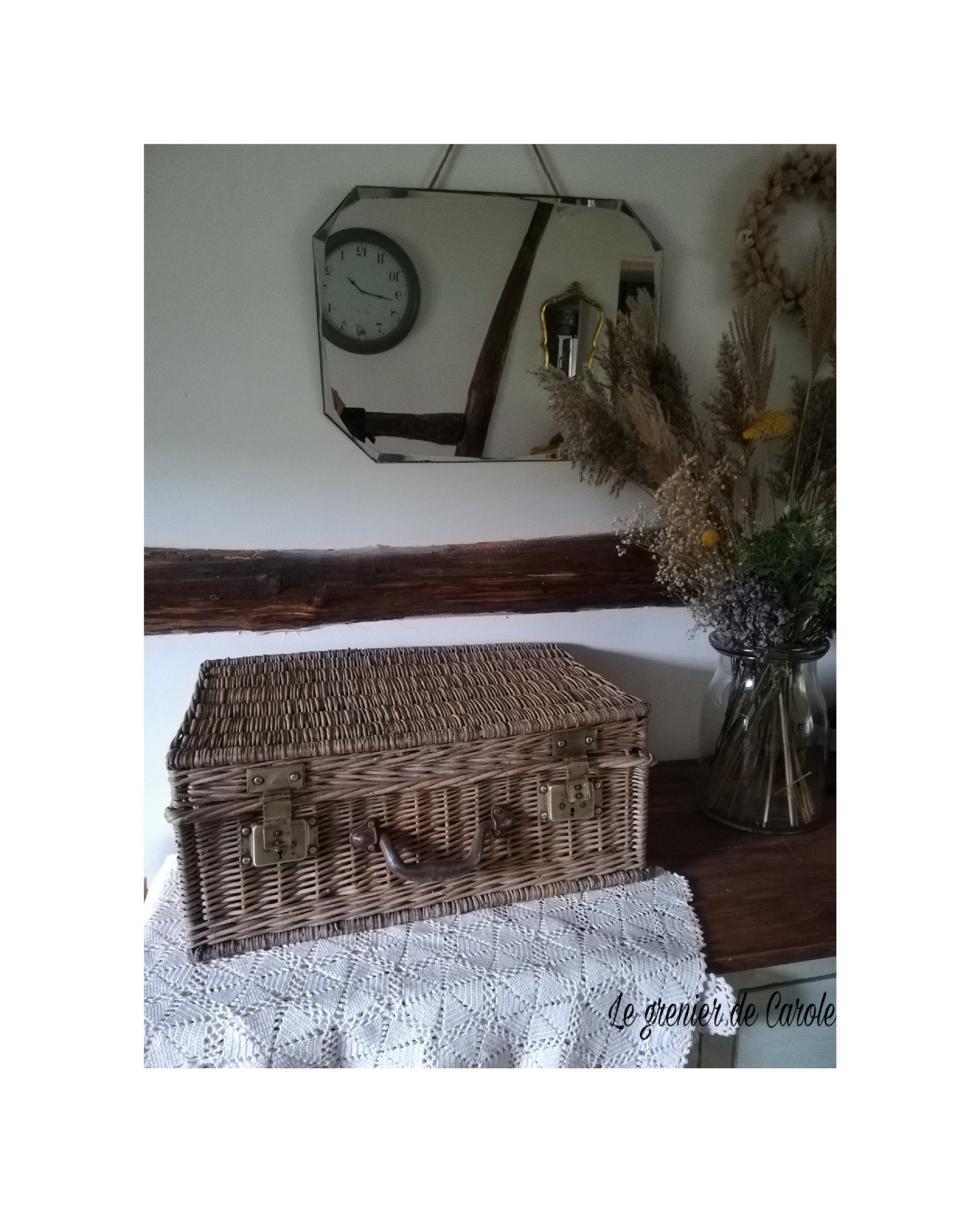 Grande malle ancienne