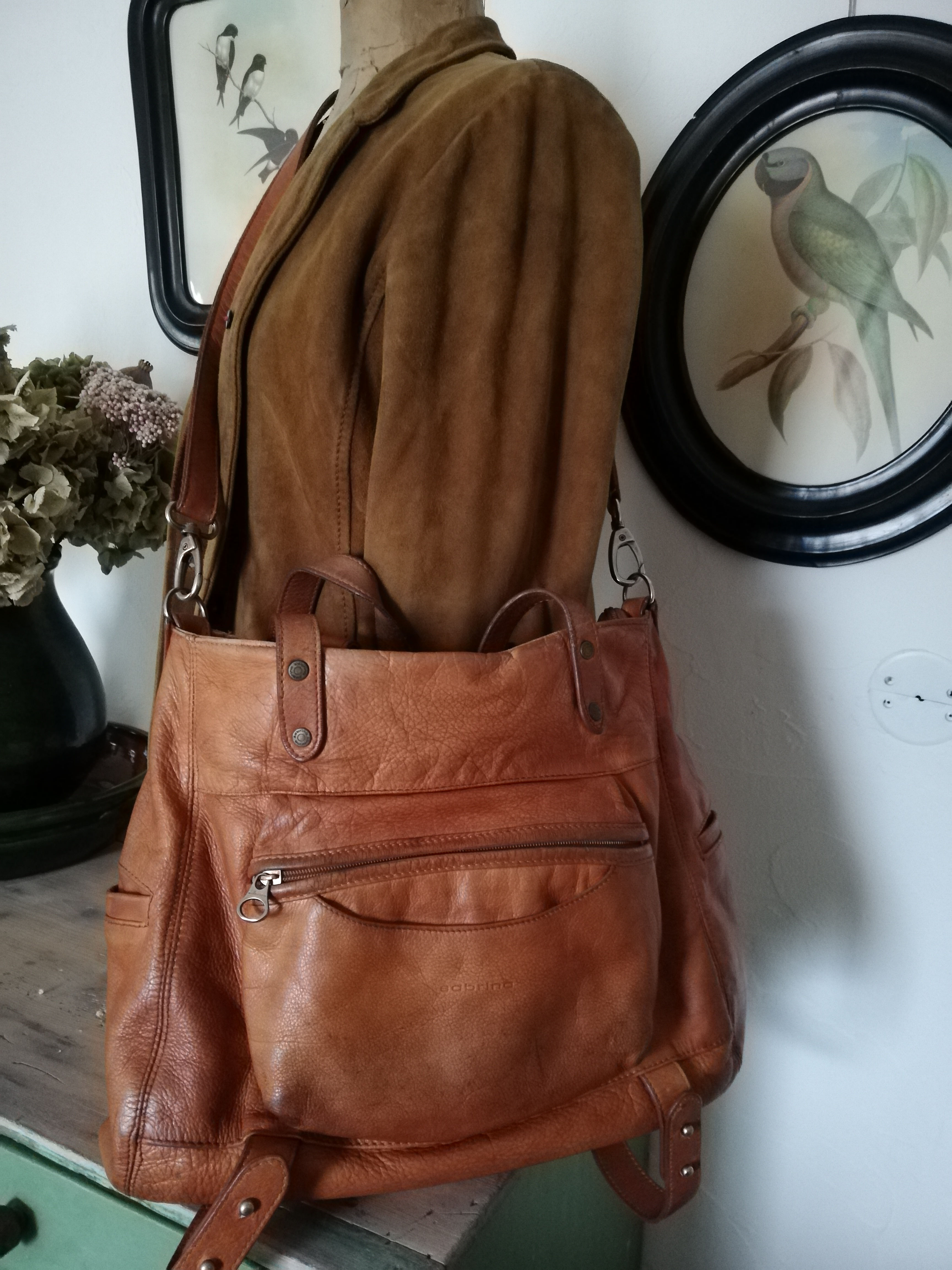 Sac vintage en cuir