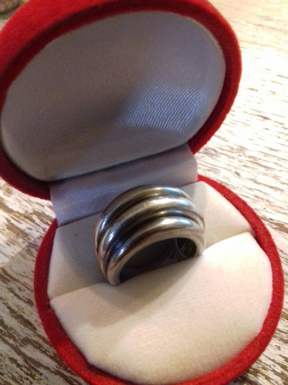 grosse bague argent