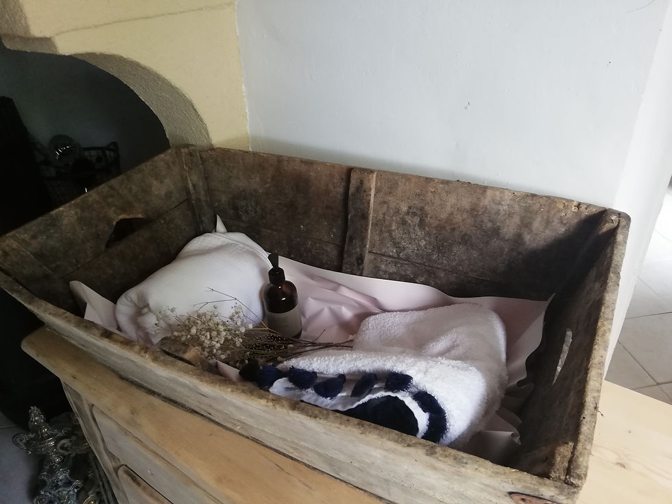 grande caisse bois vintage