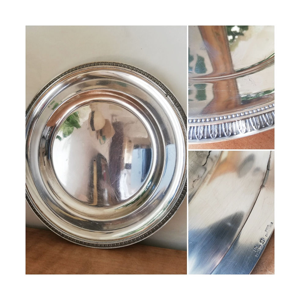 plateau rond Christofle