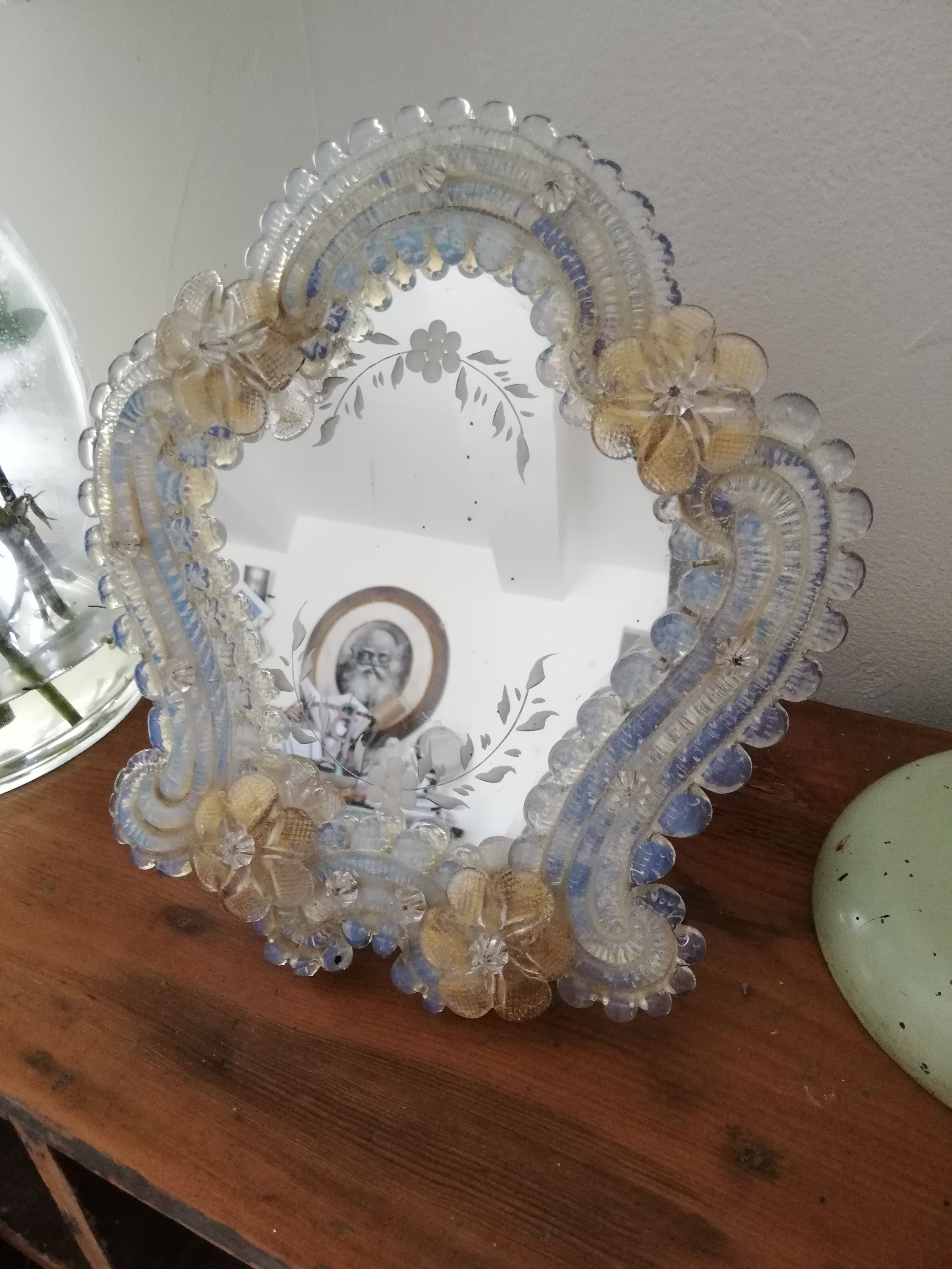 Miroir vénitien vintage