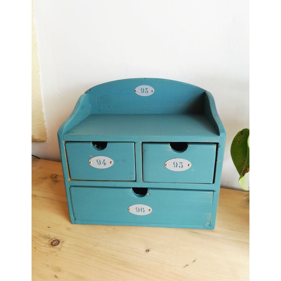 meuble vintage casiers tiroirs