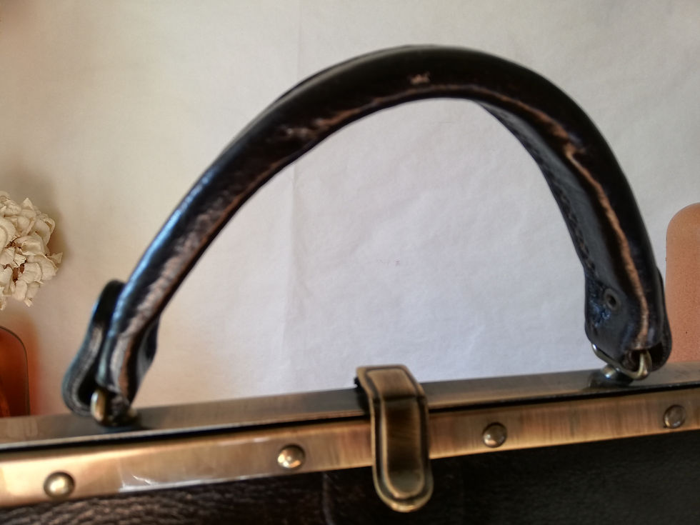 sac cuir vintage Texier