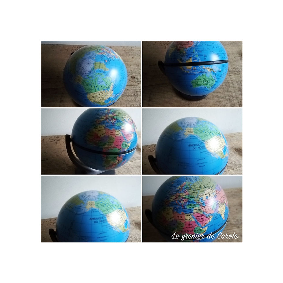 petit globe terrestre Michelin