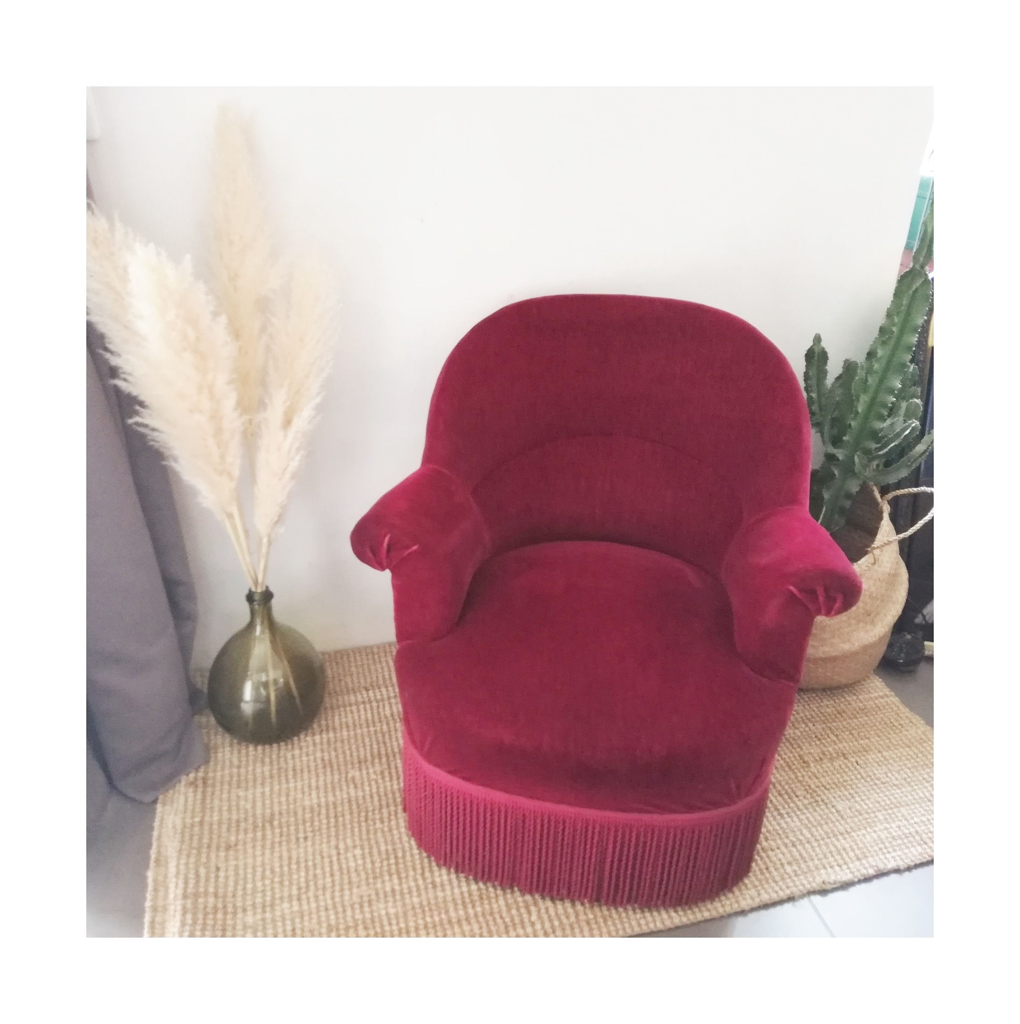 Fauteuil crapaud ⭐livraison comprise