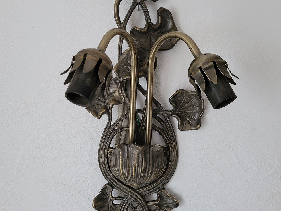 applique deux feux art déco