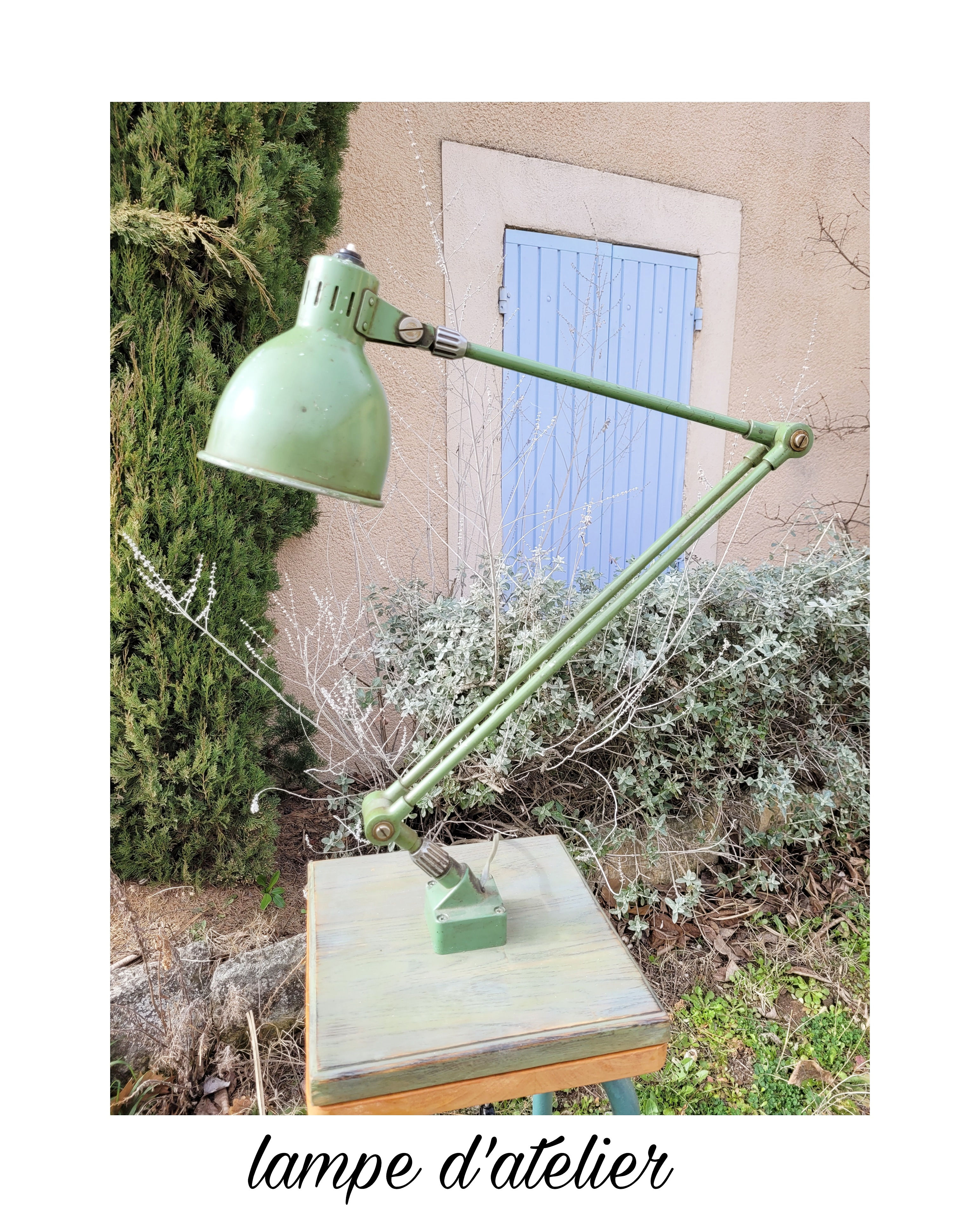 lampe d'atelier 1900