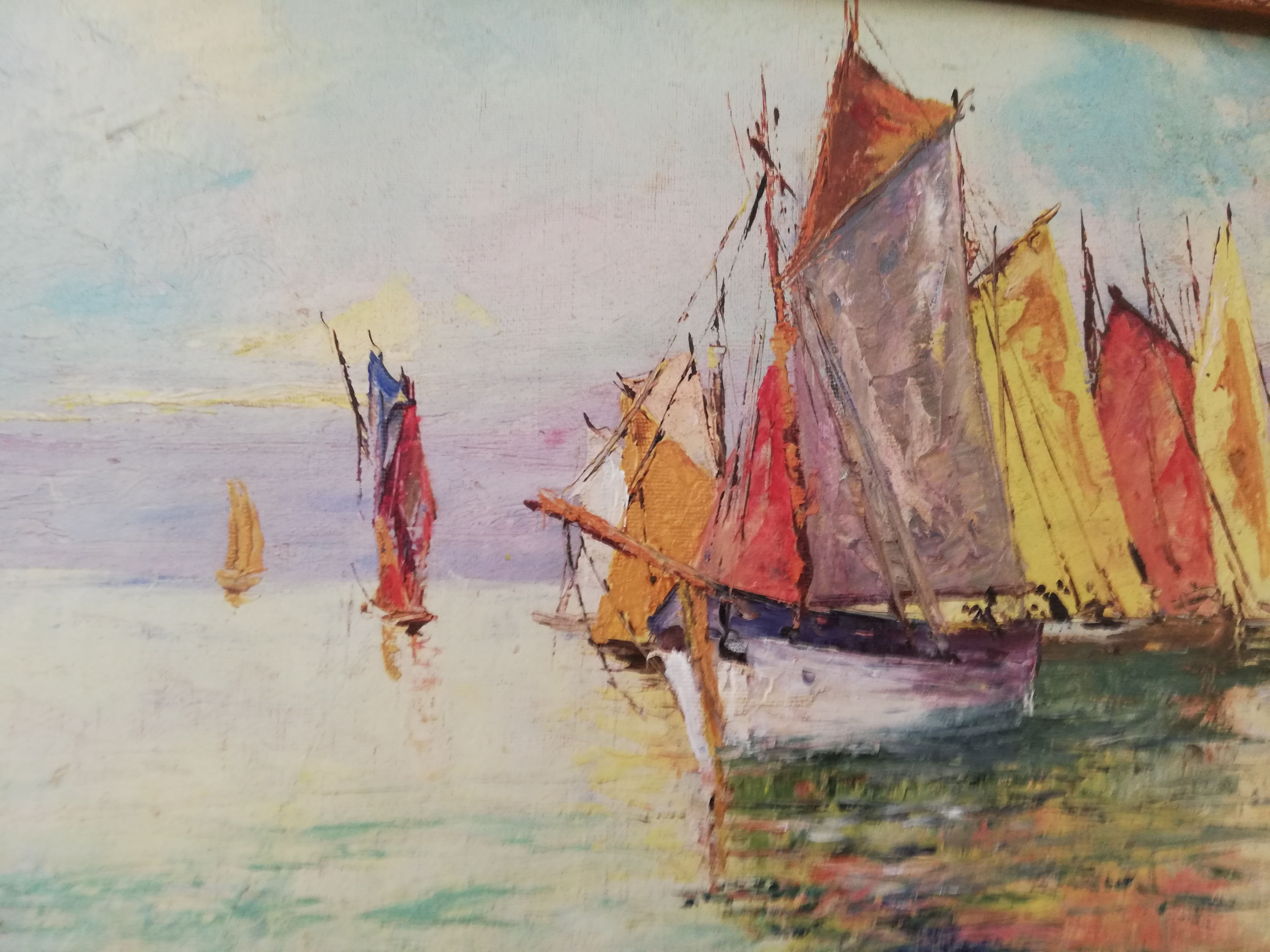 peinture d'une Marine par Benedetto