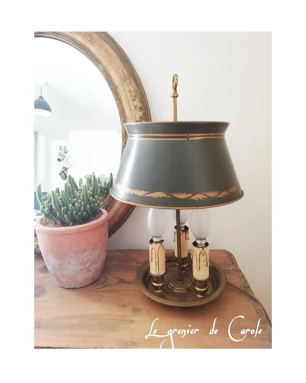 lampe bouillotte XIXe