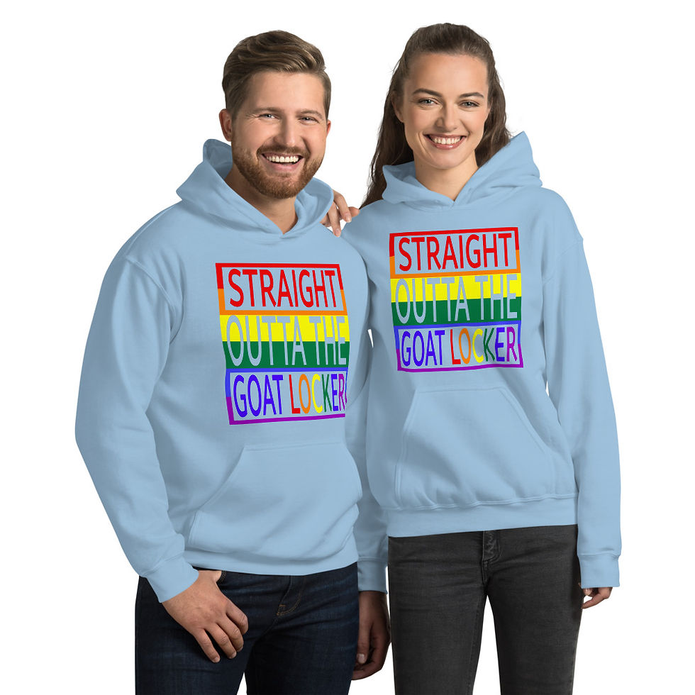 Thumbnail: Straight Outta the Goat Locker Unisex Hoodie