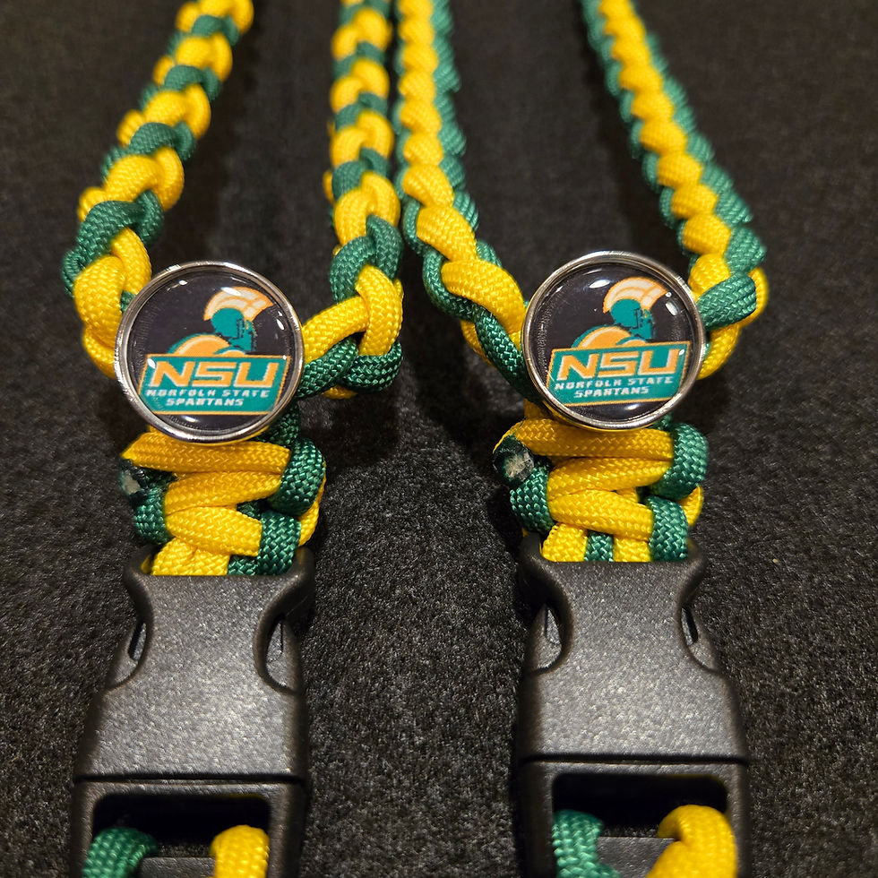 Thumbnail: Sports Team, Collegiate, and Organizational Paracord Lanyards
