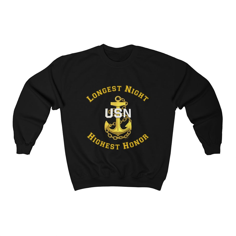 Thumbnail: Longest Night, Highest Honor Unisex Heavy Blend™ Crewneck Sweatshirt