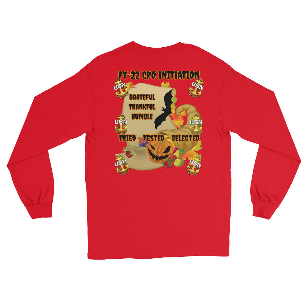 Thumbnail: Fiscal Year 2022 CPO Initiation Long Sleeve Shirt (Men's sizes)