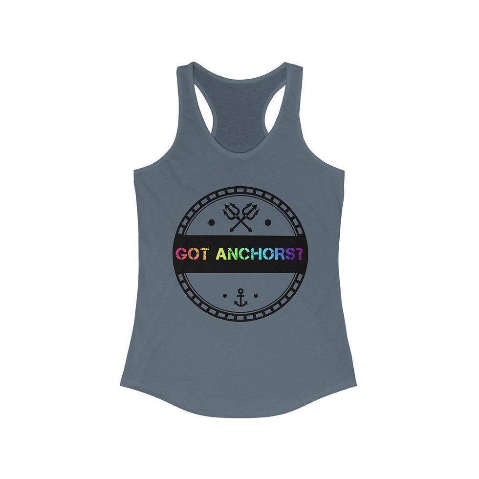 Thumbnail: Got Anchors? Women's Ideal Racerback Tank