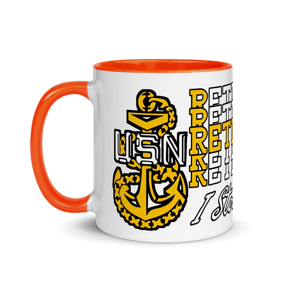 Thumbnail: CPO RETIRED  Mug with Color Inside